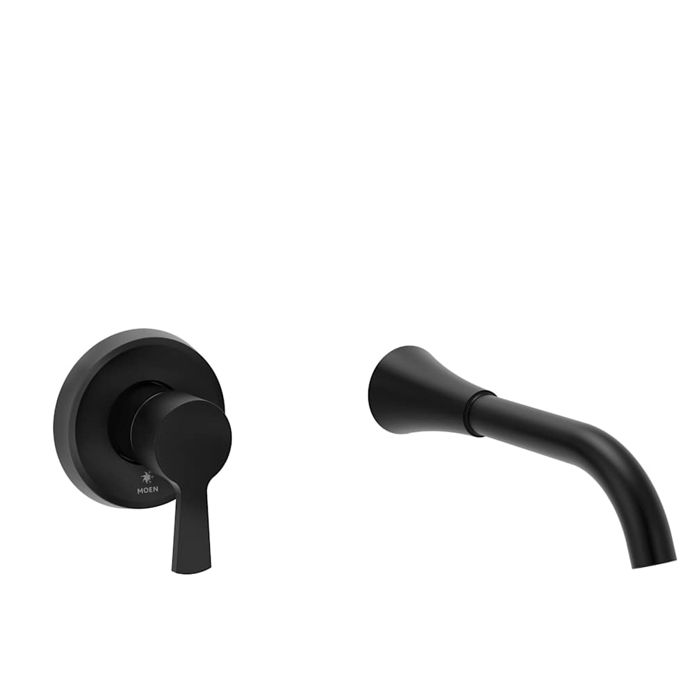 Moen Colinet 1.2 GPM Wall Mounted Widespread Bathroom Faucet Chrome