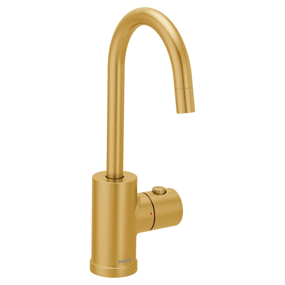 Moen Sip Modern 1.5 GPM Hot Water Dispenser Brushed Gold