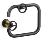 Matte Black / Brushed Moderne Brass