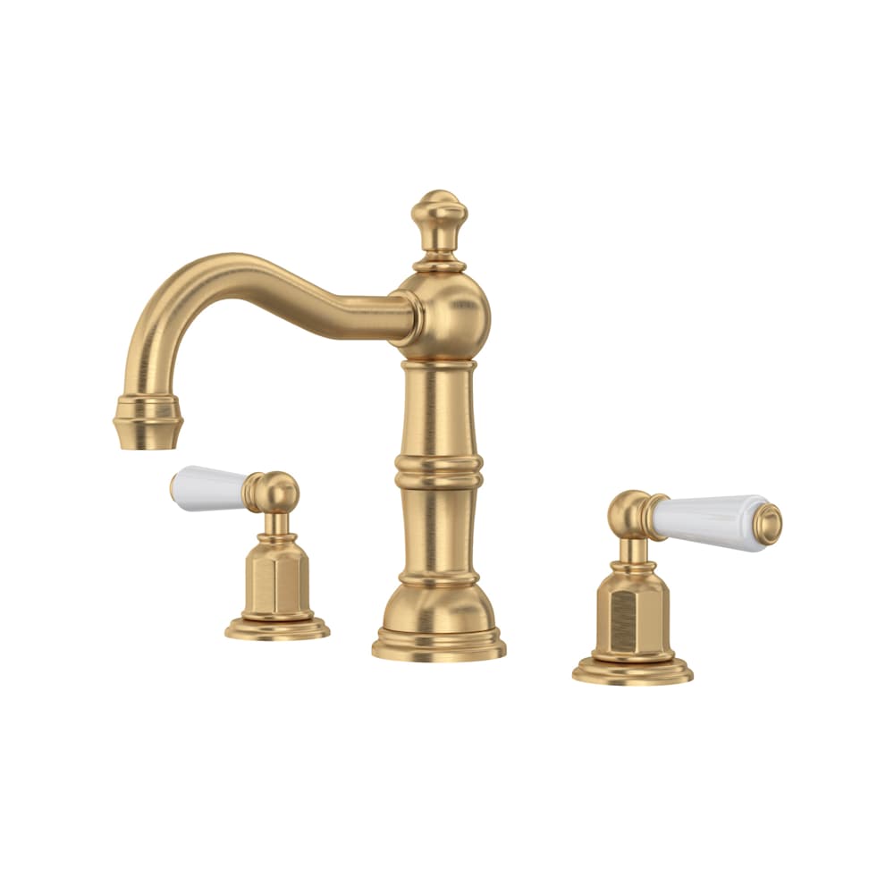 Edwardian 1.2 GPM Widespread Bathroom Faucet with Pop-Up Drain Assembly