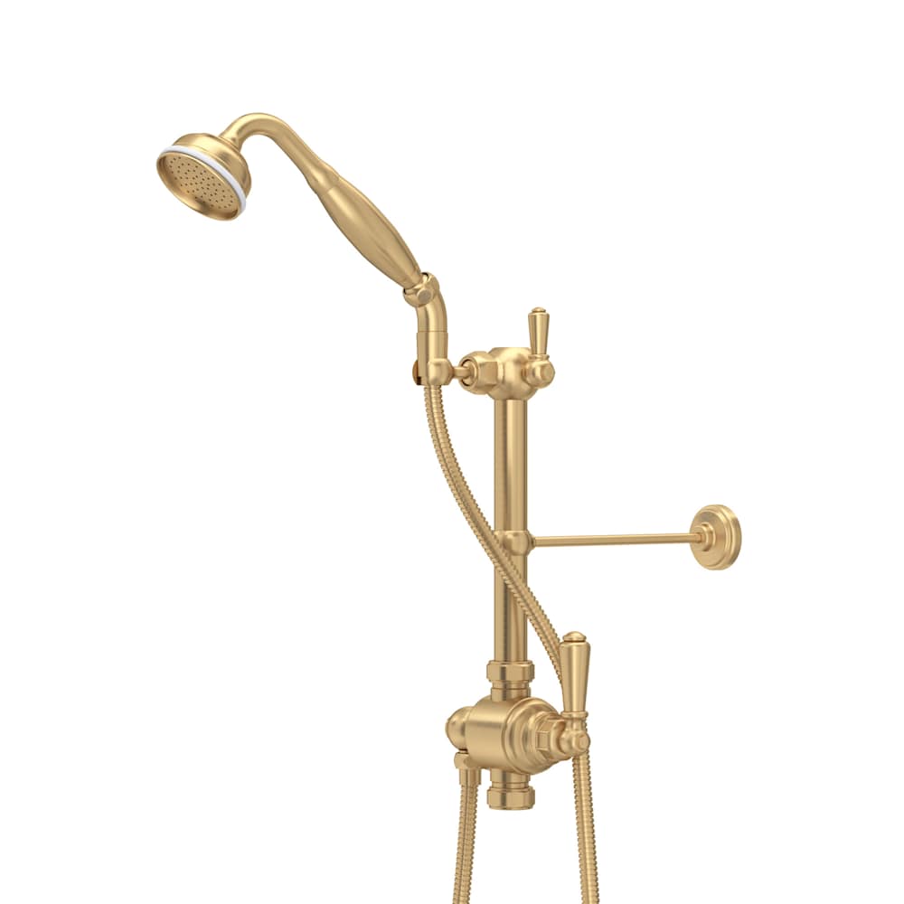 Edwardian 1.8 GPM Single Function Hand Shower Package - Includes Slide Bar and Hose