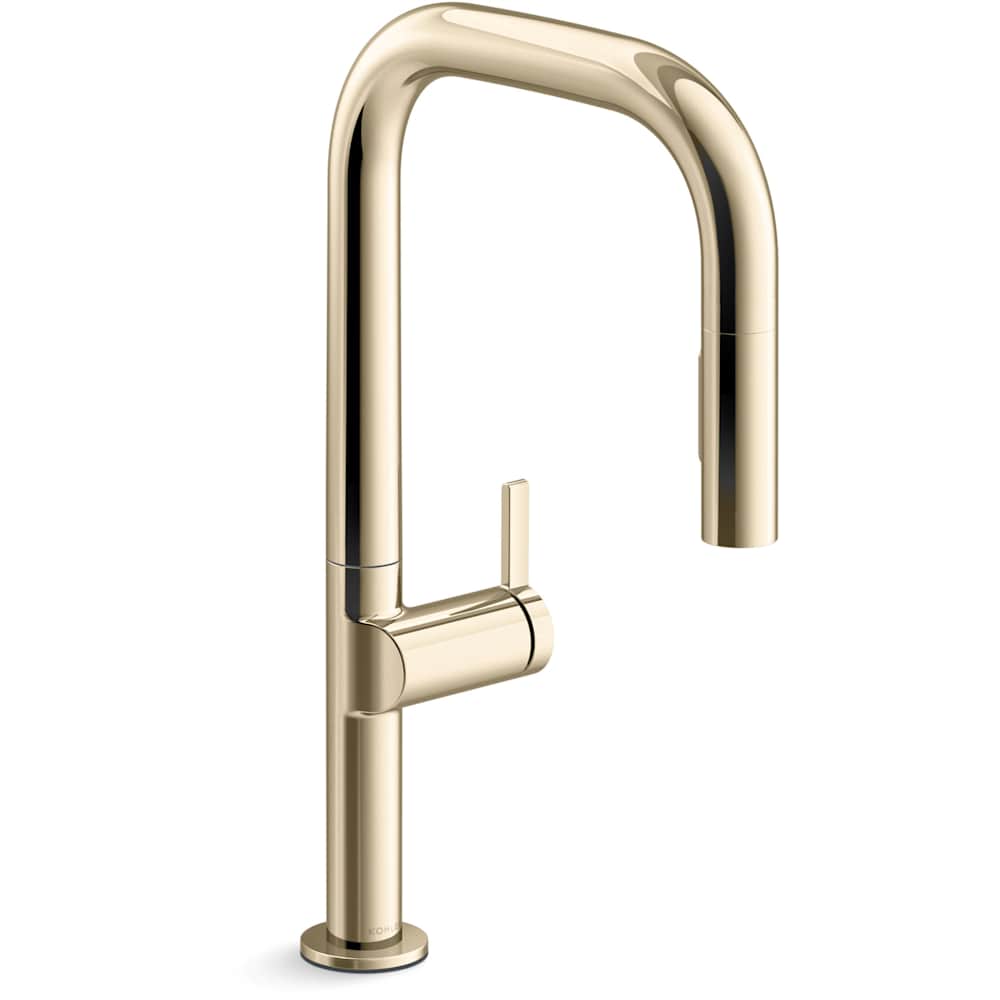 Components 1.5 GPM Single Hole Pre-Rinse Pull Down Kitchen Faucet