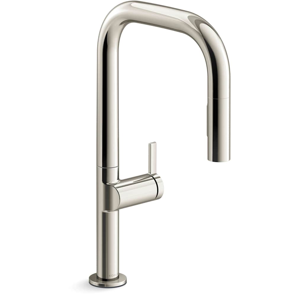 Components 1.5 GPM Single Hole Pre-Rinse Pull Down Kitchen Faucet