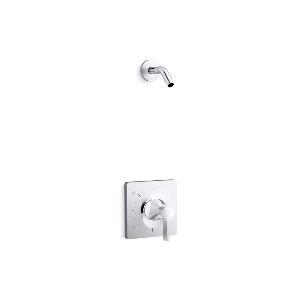 Venza Pressure Balanced Valve Trim Only with Single Lever Handle - Less Rough In