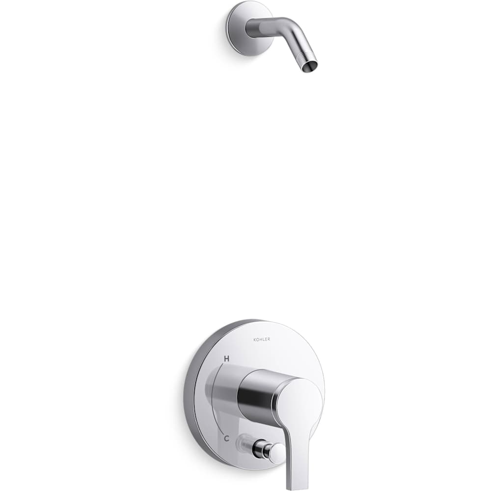 Elate Shower Only Trim Package with Integrated Diverter - Less Shower Head