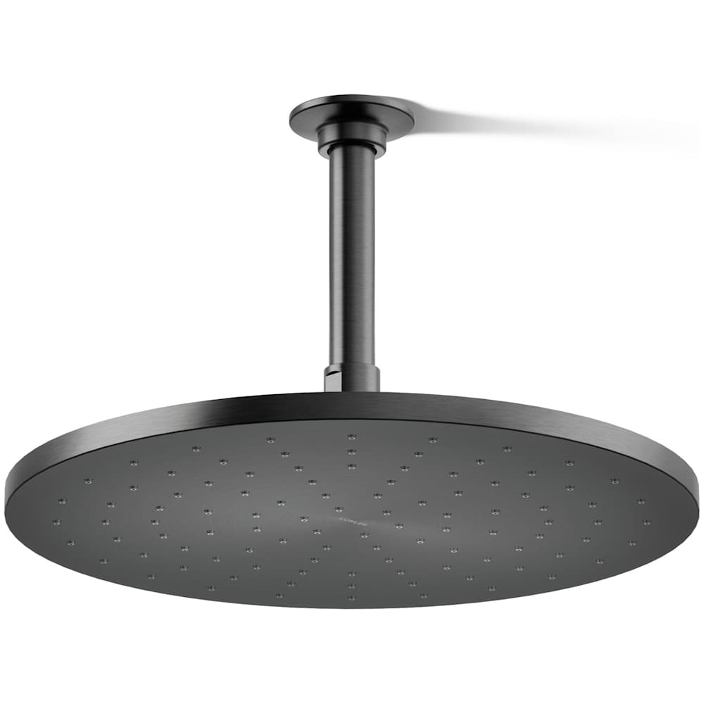 Contemporary Round 12" Single Function 2.5 GPM Rainhead with MasterClean Sprayface and Katalyst Air-Induction Technology