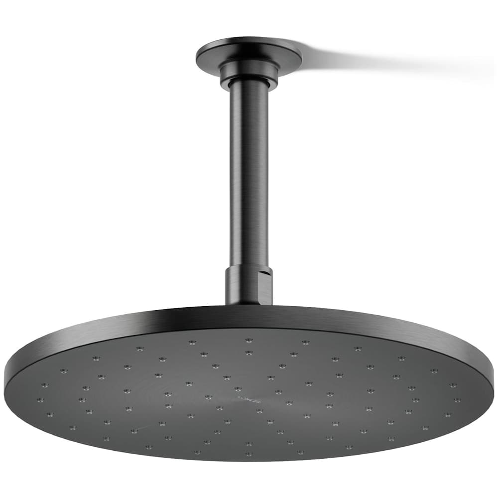 Contemporary Round 10" Single Function 2.5 GPM Rainhead with MasterClean Sprayface and Katalyst Air-Induction Technology