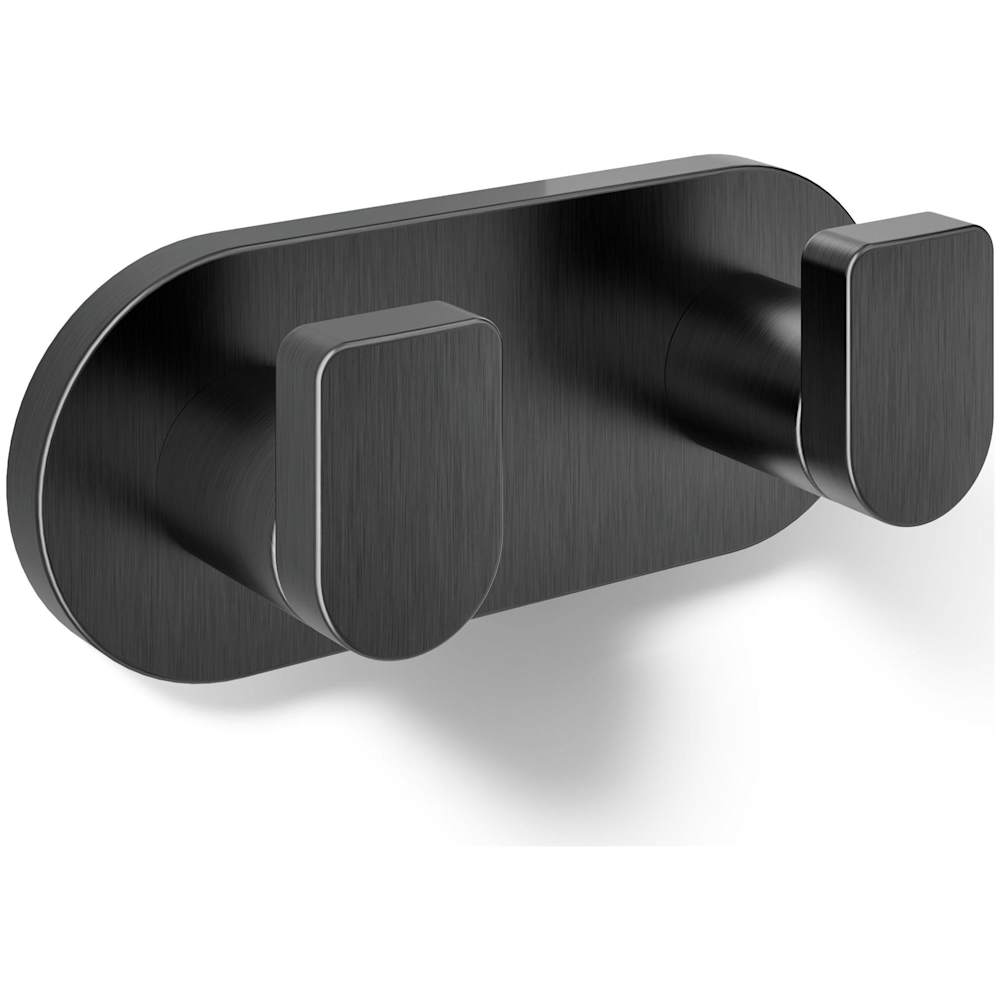 Composed Double Robe Hook Rack