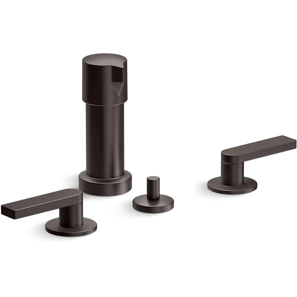 Composed Bidet Faucet with Lever Handles