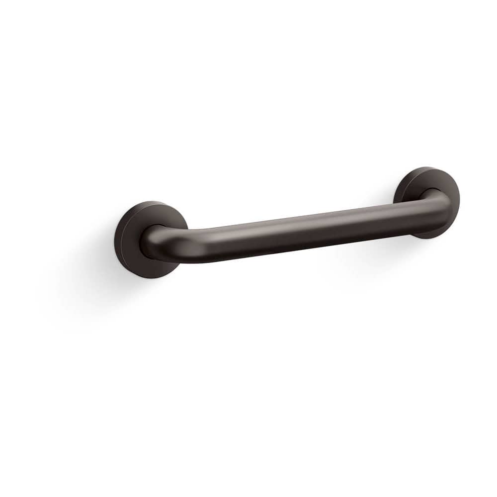 12" Grab Bar with Contemporary Design