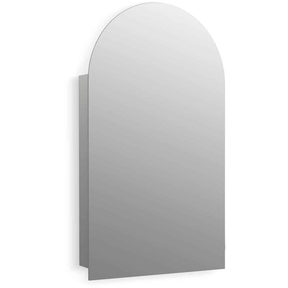 Verdera 20" x 34" Frameless Arched Single Door Medicine Cabinet