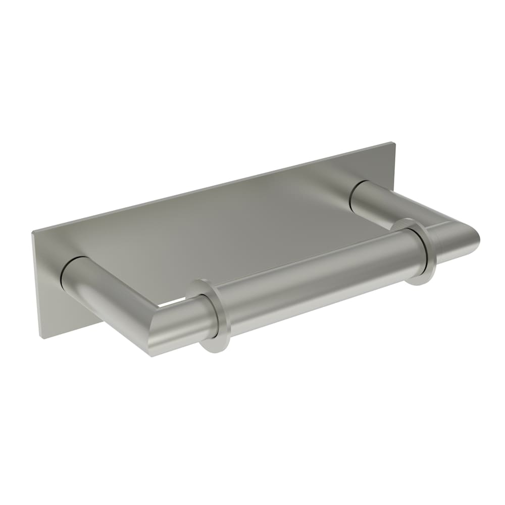 Metro Wall Mounted Toilet Paper Holder With Concealed Screws And Secure Mounting Assembly