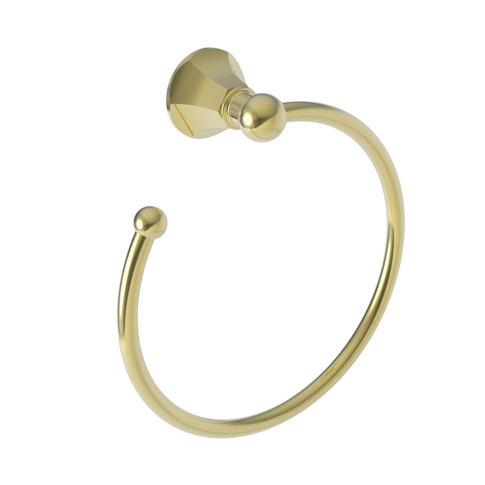 Metropole 2-5/16" Wall Mounted Towel Ring With Installation Hardware Included