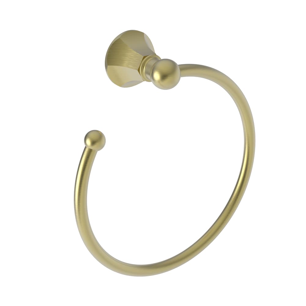 Metropole 2-5/16" Wall Mounted Towel Ring With Installation Hardware Included