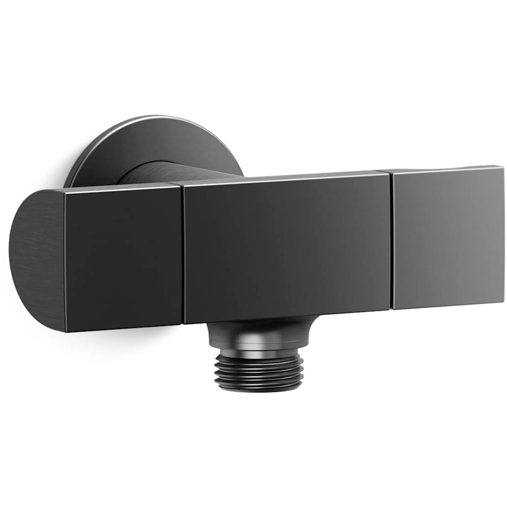 Exhale Wall Supply Elbow with Bracket and Volume Control