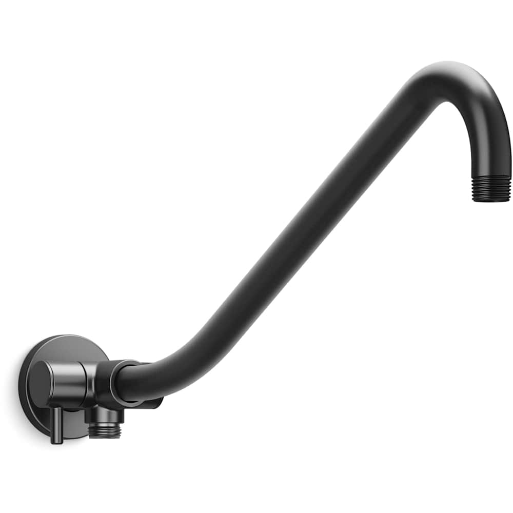 Gooseneck Rainhead Arm with 3-way Diverter