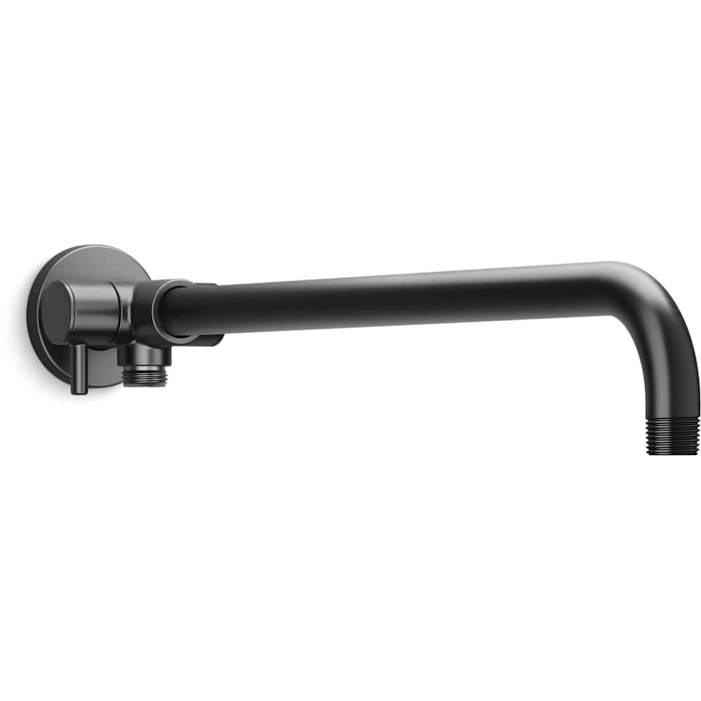 18-3/16" Wall-Mounted Rainhead Shower Arm with Handshower Diverter