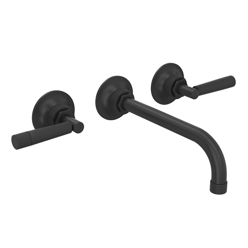 Graceline 1.2 GPM Wall Mounted Widespread Bathroom Faucet