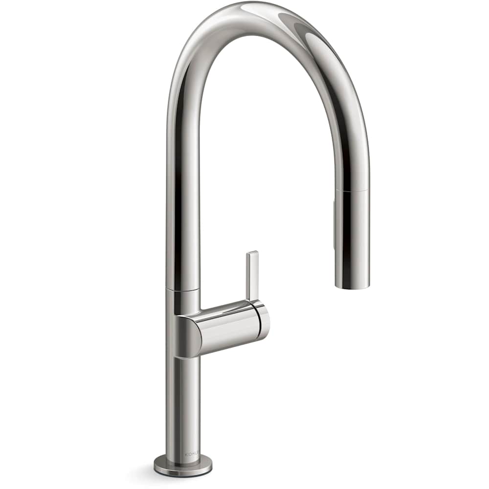 Components Touchless Pull-Down Kitchen Sink Faucet with Two-Function Sprayhead