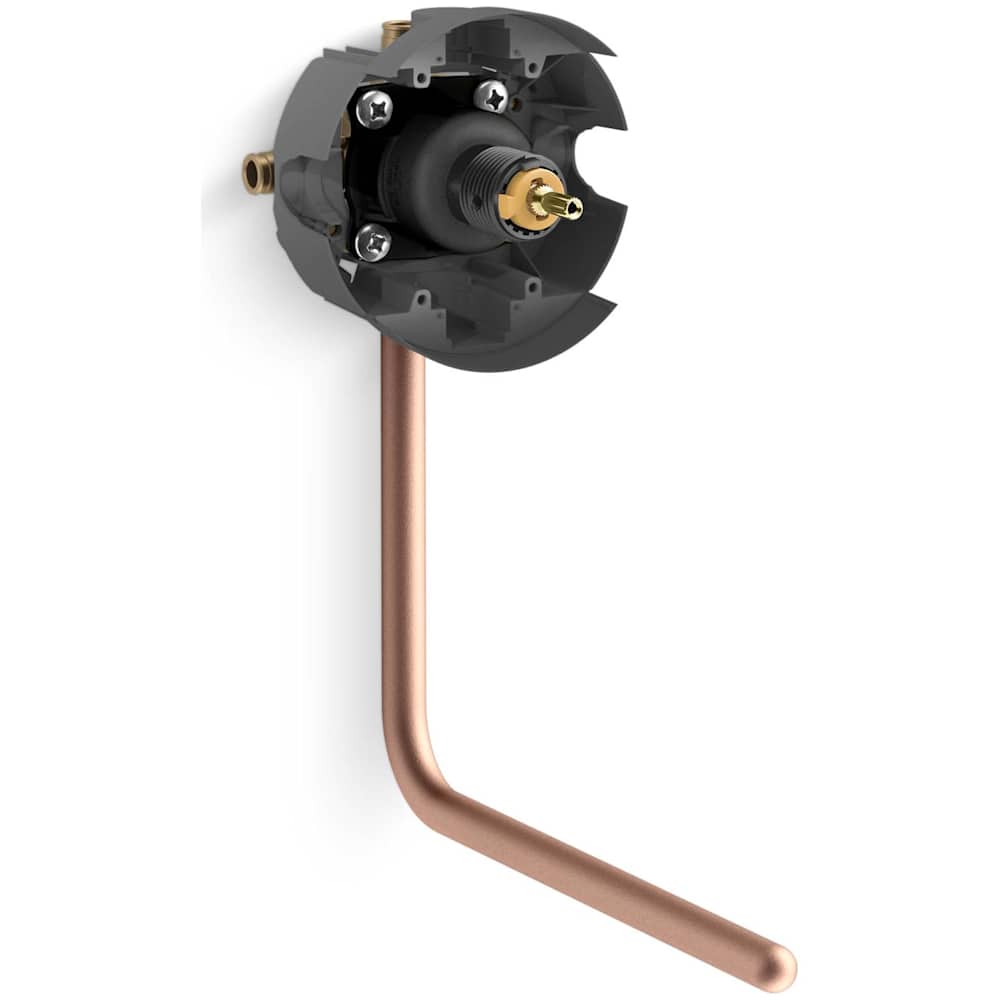 Rite-Temp Pressure-Balancing Valve Body and Cartridge Kit with PEX Expansion Connection