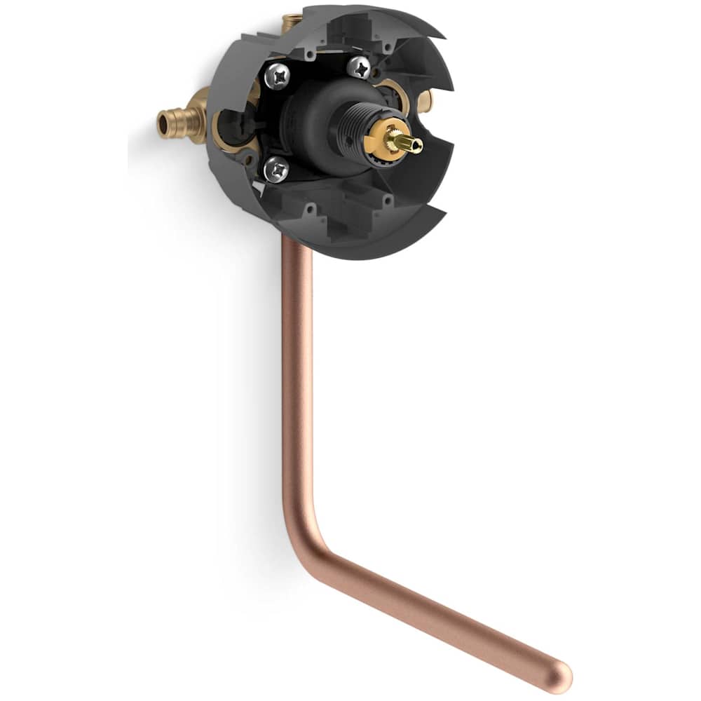 Rite-Temp Pressure Balancing Valve Body and Cartridge Kit with A PEX Expansion Connection