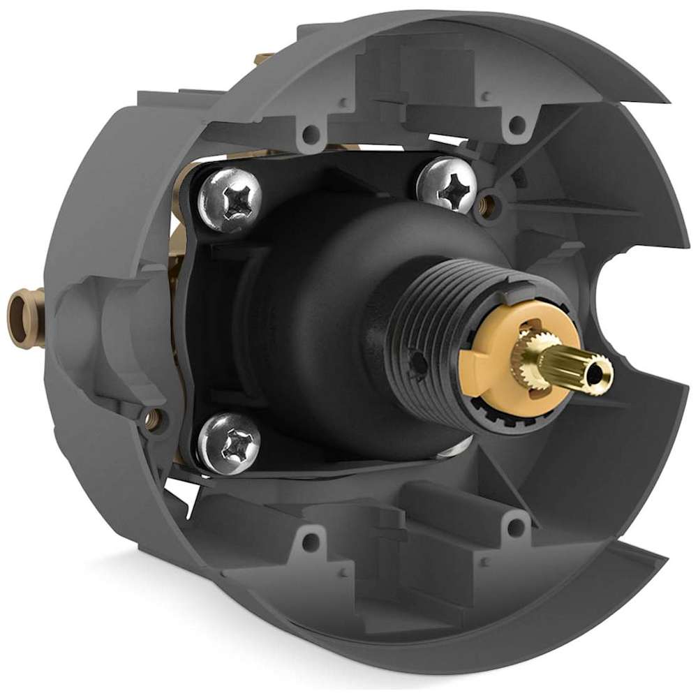 Rite-Temp Pressure-Balancing Valve Body and Cartridge Kit with PEX Crimp Connection