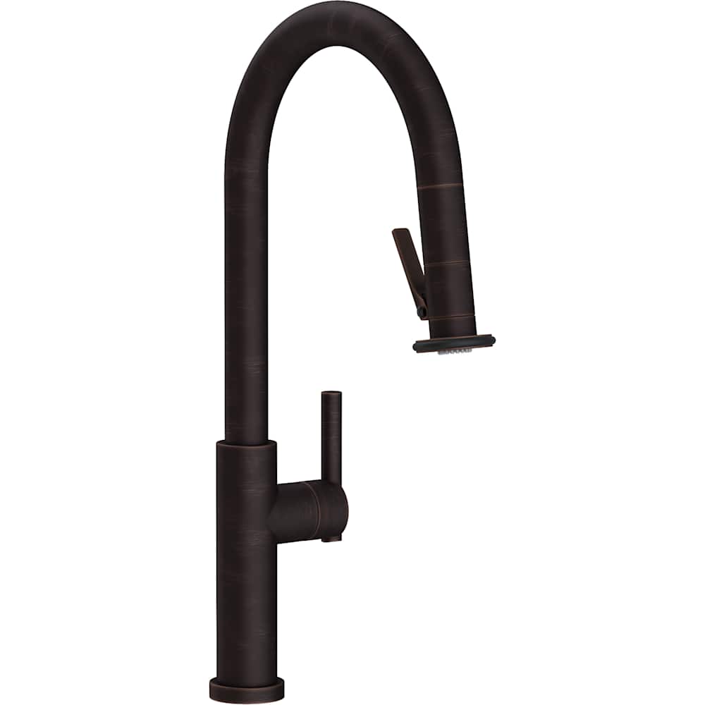 East Linear 1.8 GPM Single Hole Pull Down Kitchen Faucet