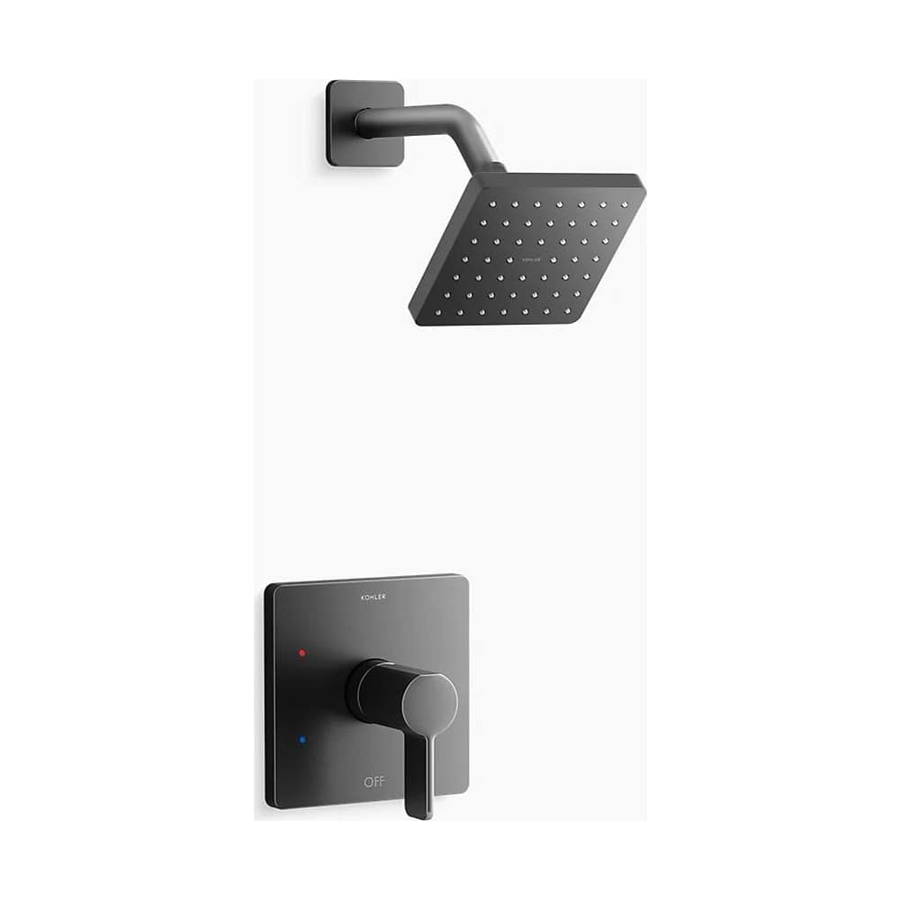 Parallel Shower Only Trim Package with 2.5 GPM Single Function Shower Head