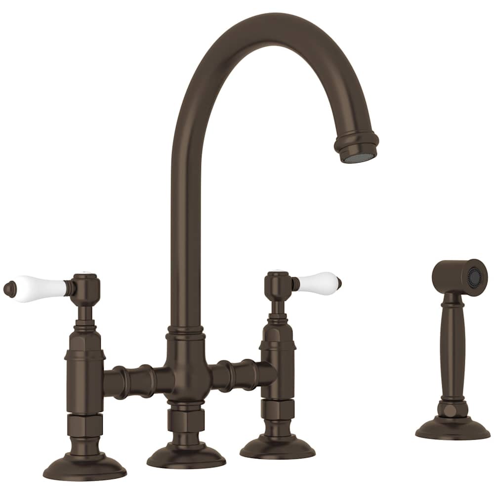 San Julio 1.5 GPM Widespread Bridge Kitchen Faucet - Includes Side Spray