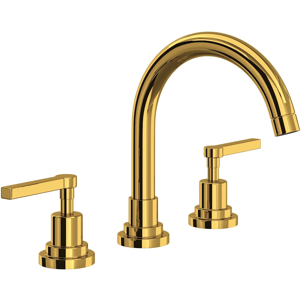 Lombardia 1.2 GPM Widespread Bathroom Faucet with Pop-Up Drain Assembly