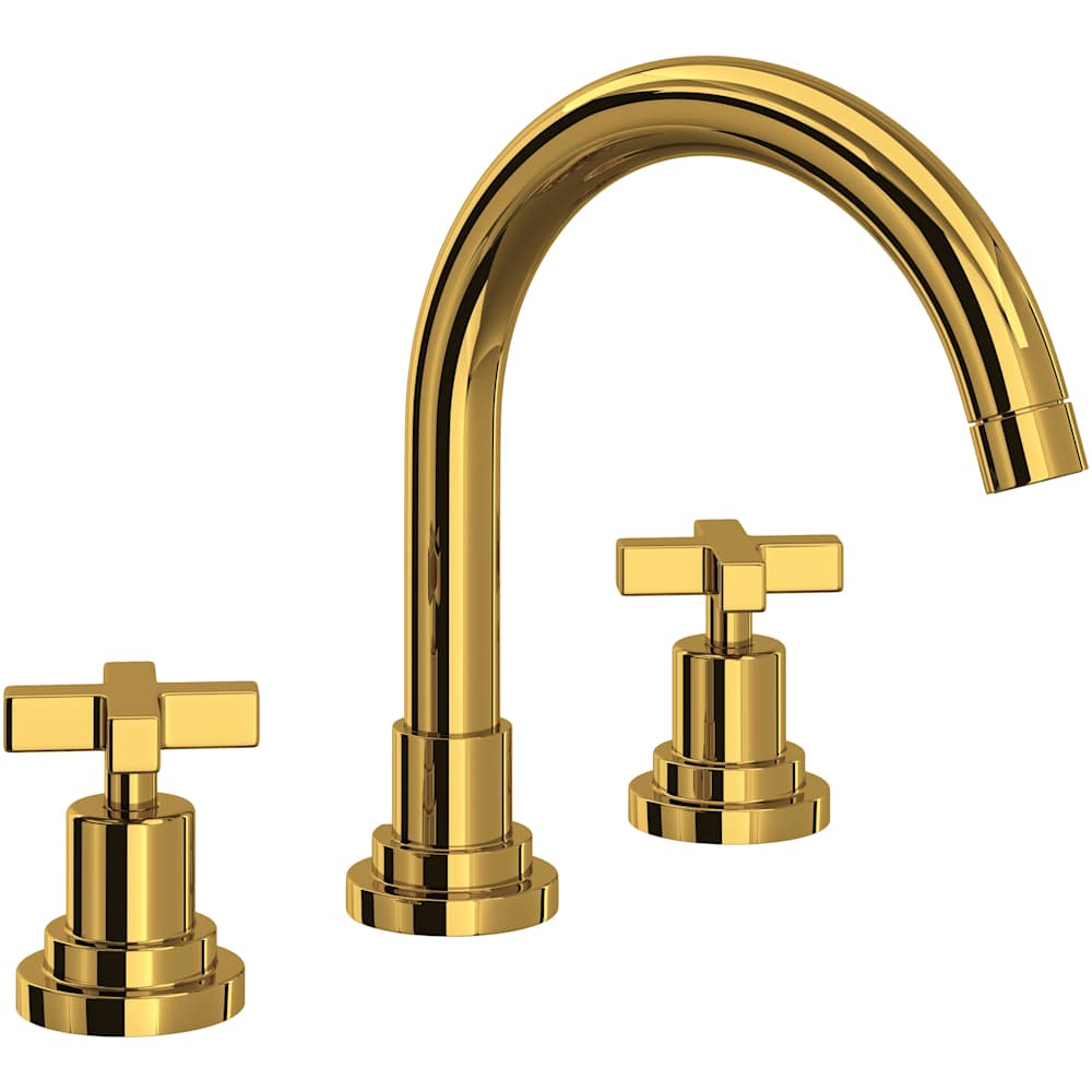 Lombardia 1.2 GPM Widespread Bathroom Faucet with Pop-Up Drain Assembly