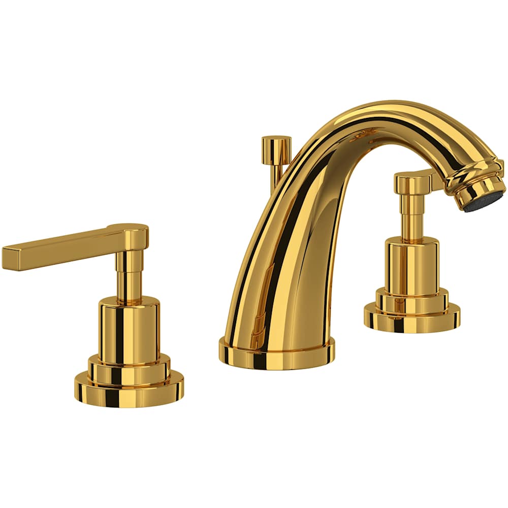 Lombardia 1.2 GPM Widespread Bathroom Faucet with Pop-Up Drain Assembly