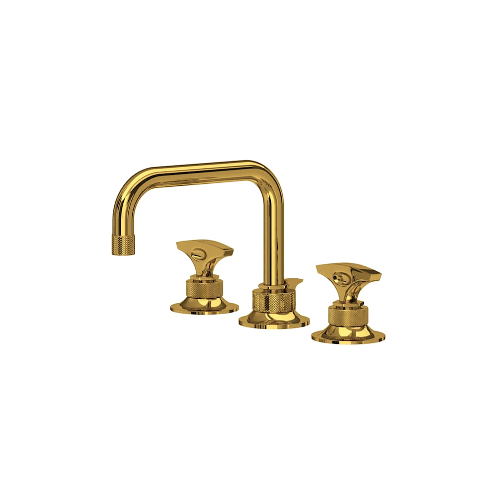 Graceline 1.2 GPM Widespread Bathroom Faucet with Pop-Up Drain Assembly