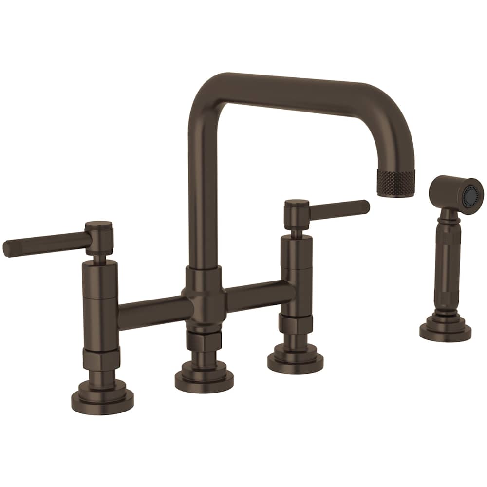 Campo 1.5 GPM Widespread Bridge Kitchen Faucet - Includes Side Spray