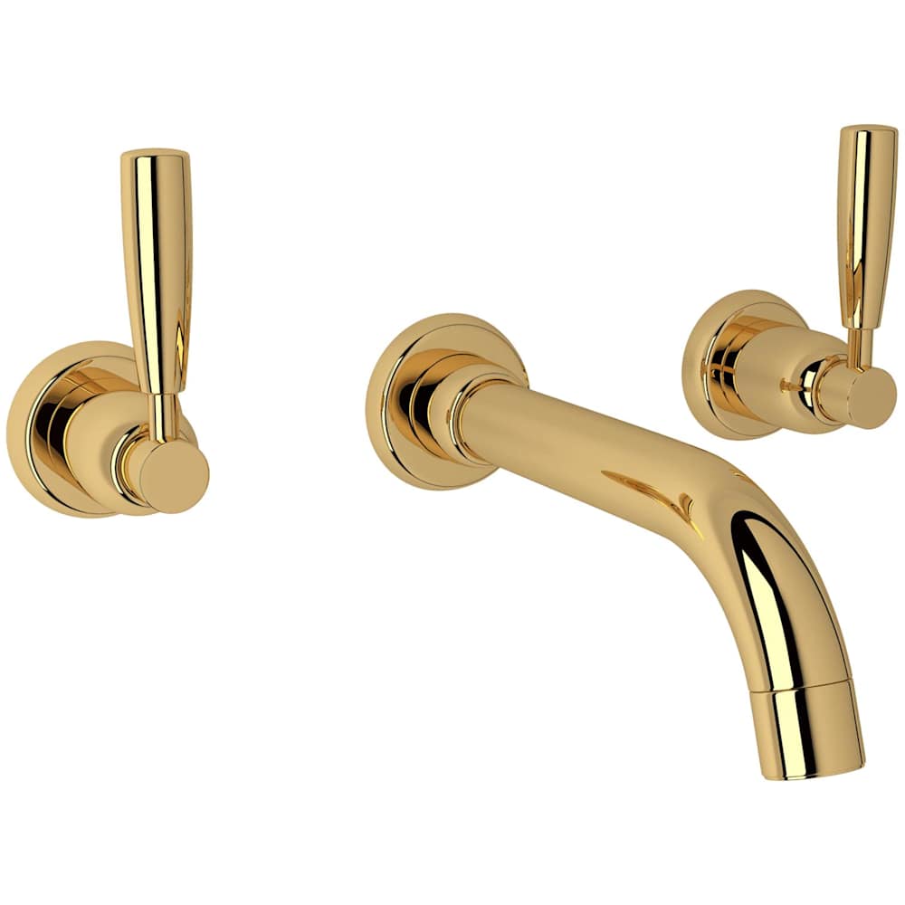 Holborn 1.2 GPM Wall Mounted Widespread Bathroom Faucet