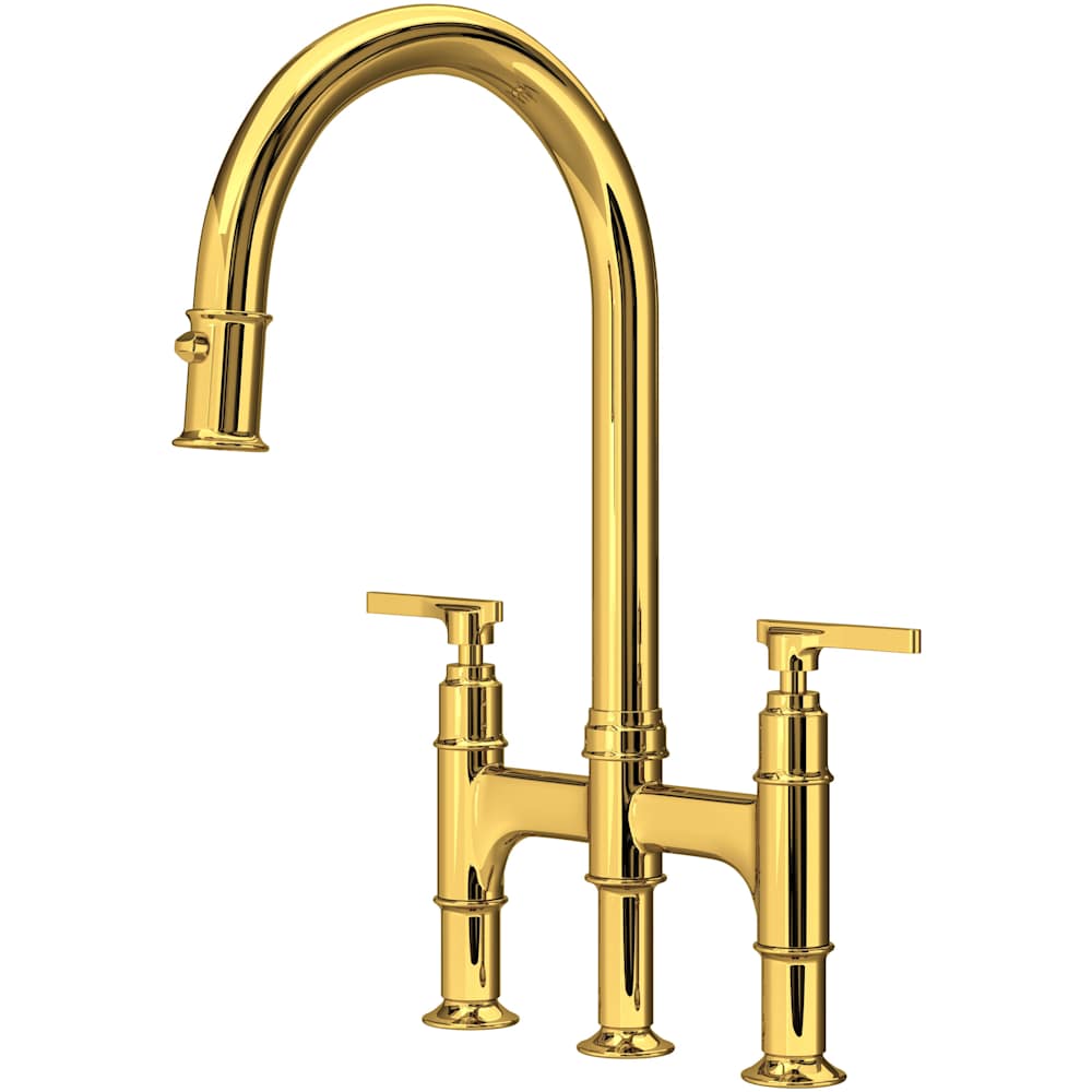 Southbank 1.8 GPM Widespread Bridge Pull Down Kitchen Faucet