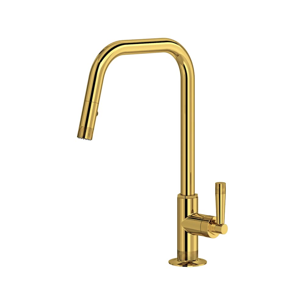 Graceline 1.8 GPM Single Hole Pull Down Kitchen Faucet