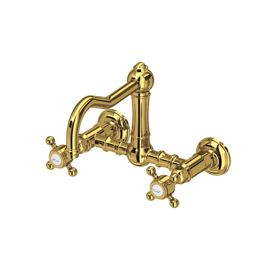 Acqui 1.5 GPM Wall Mounted Bridge Kitchen Faucet