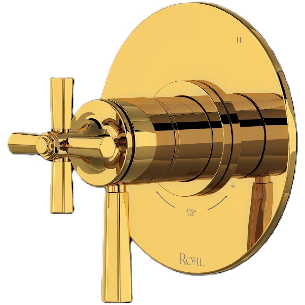 Modelle Three Independent Function Thermostatic Valve Trim Only with Single Lever Handle and Integrated Diverter - Less Rough In