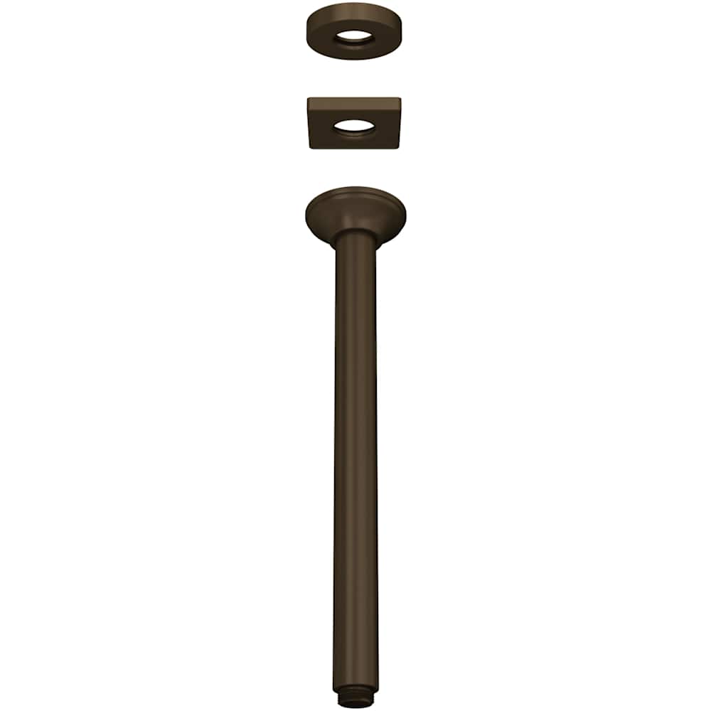 Shower 12-5/8" Ceiling Mounted Shower Arm and Flange