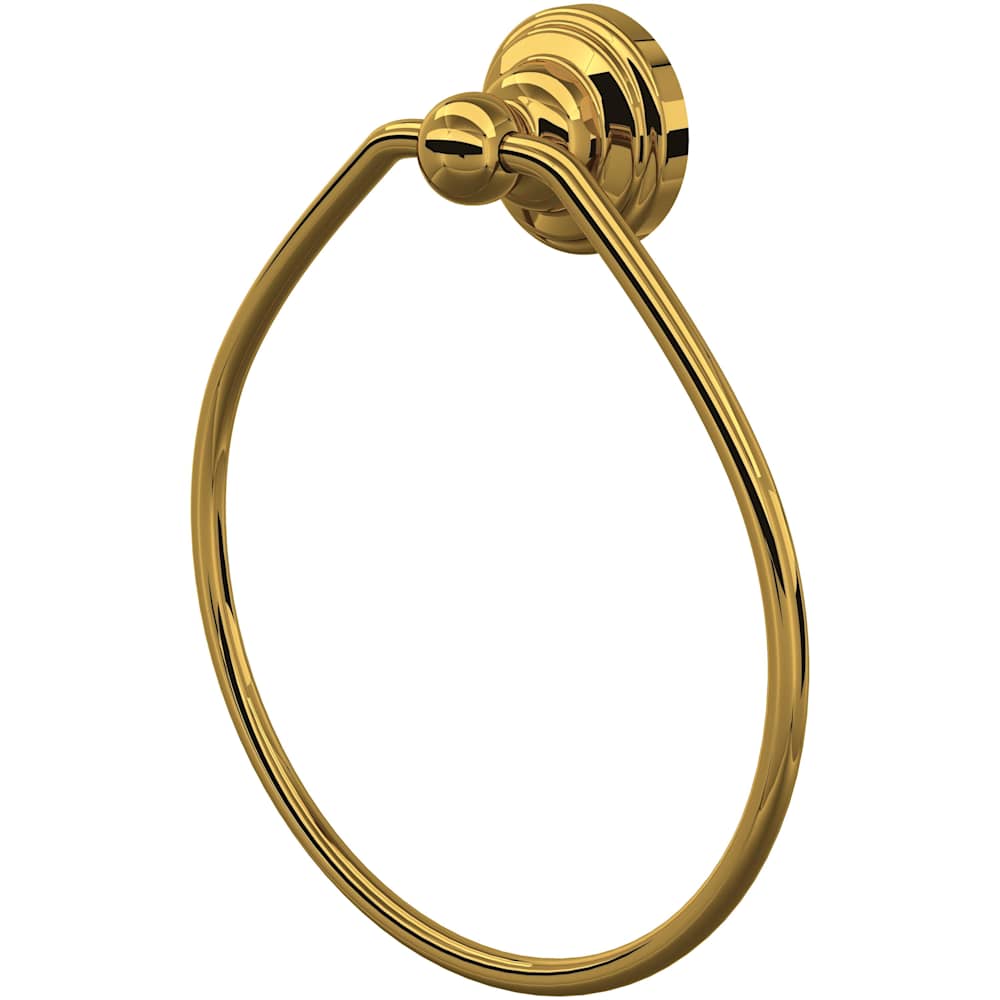 Edwardian 6-1/2" Wall Mounted Towel Ring