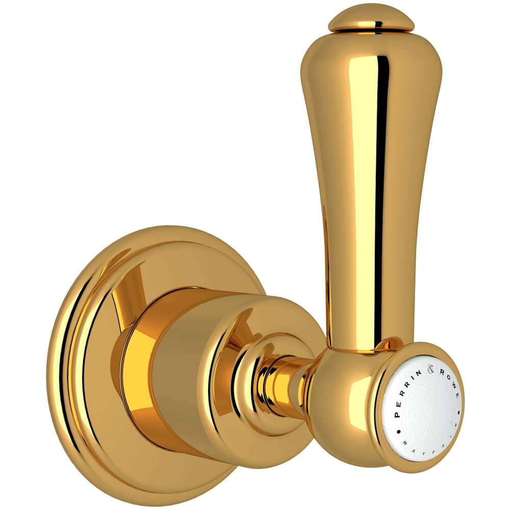 Georgian Era Single Handle 3 Function Diverter / Volume Control Valve Trim - Less Valve