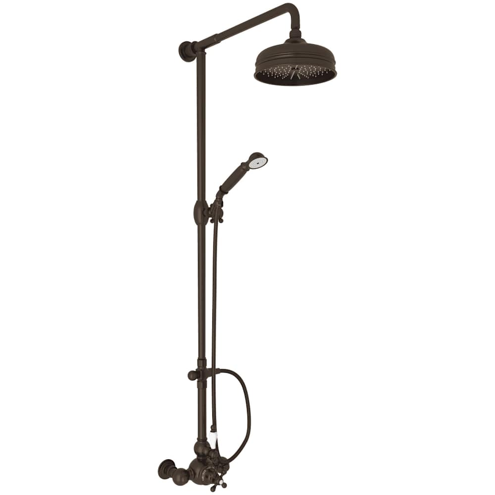 Arcana Retrofit Shower with Shower Head, Hand Shower, Slide Bar, Shower Arm and Hose