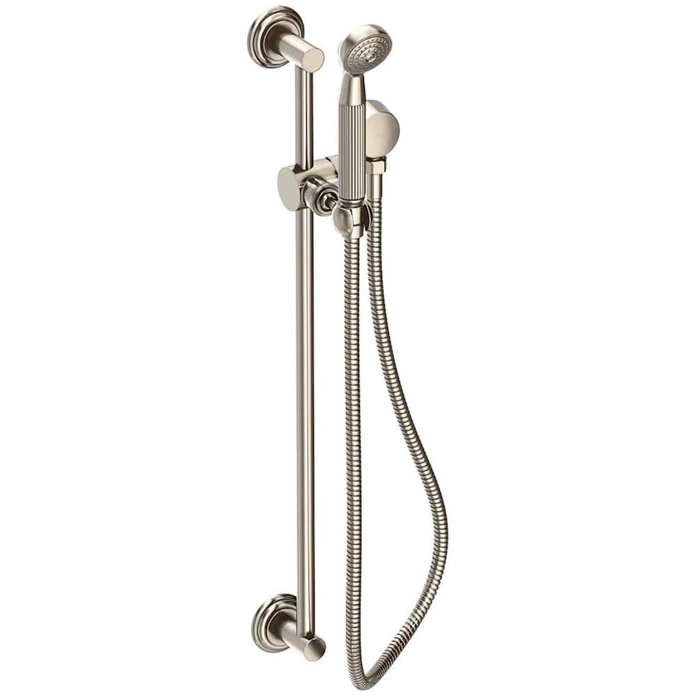 Single Function Wall Mount Handshower Kit with Slide Bar and Adjustable Bracket