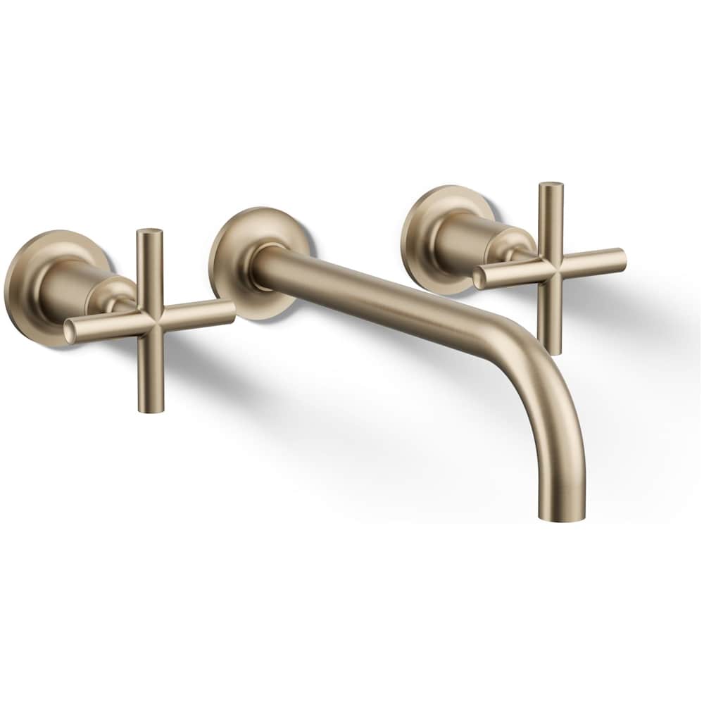 Purist 1.2 GPM Wall Mounted Widespread Bathroom Faucet