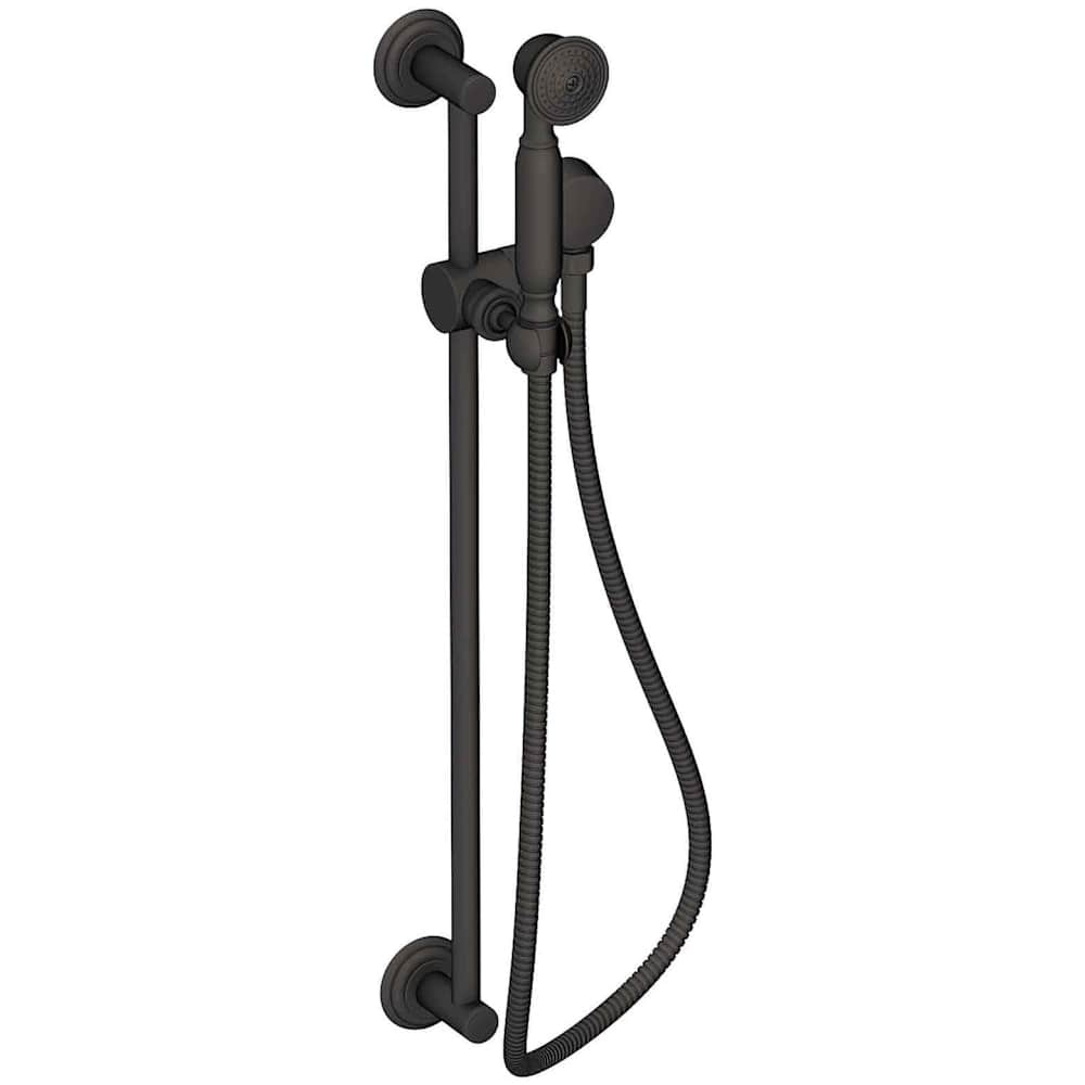 Single Function Wall Mount Handshower Kit with Slide Bar and Adjustable Bracket