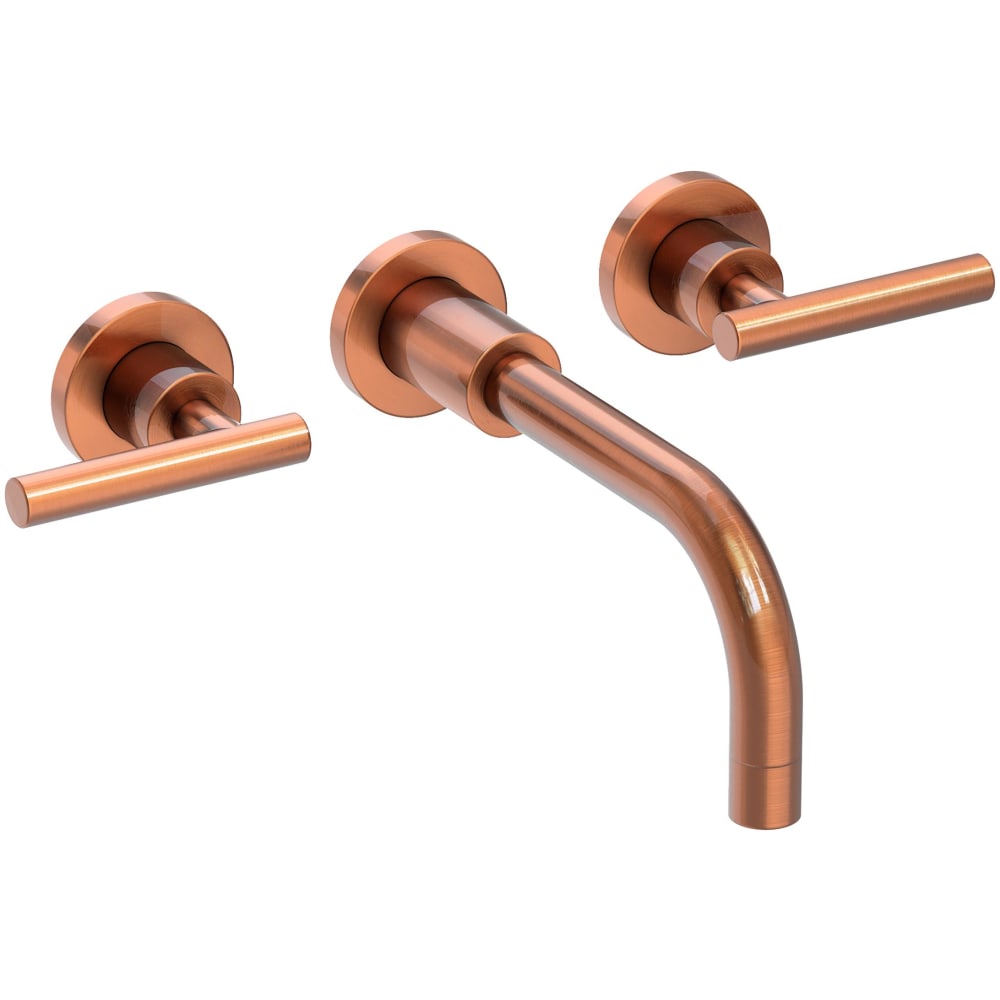 East Linear 1.2 GPM Wall Mounted Widespread Bathroom Faucet