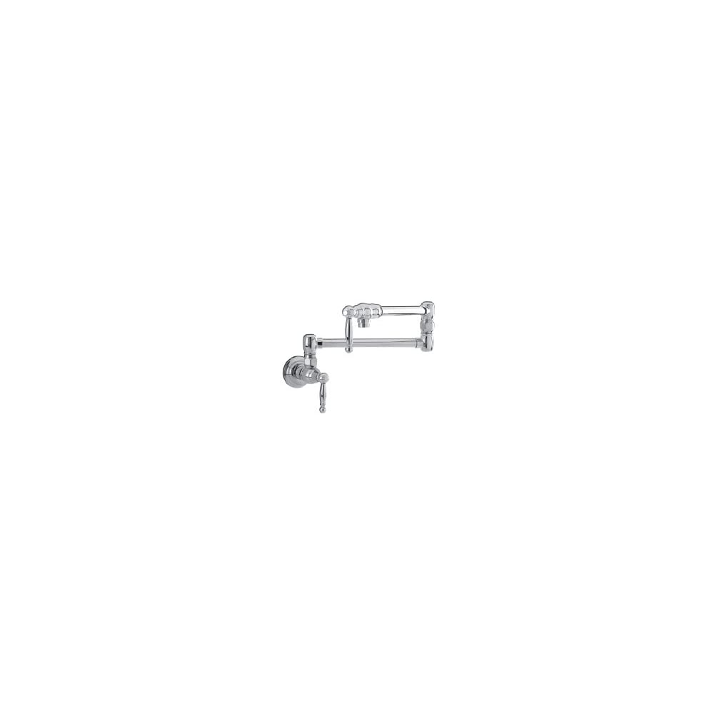 Nadya 4.5 GPM Wall Mounted Single Hole Pot Filler