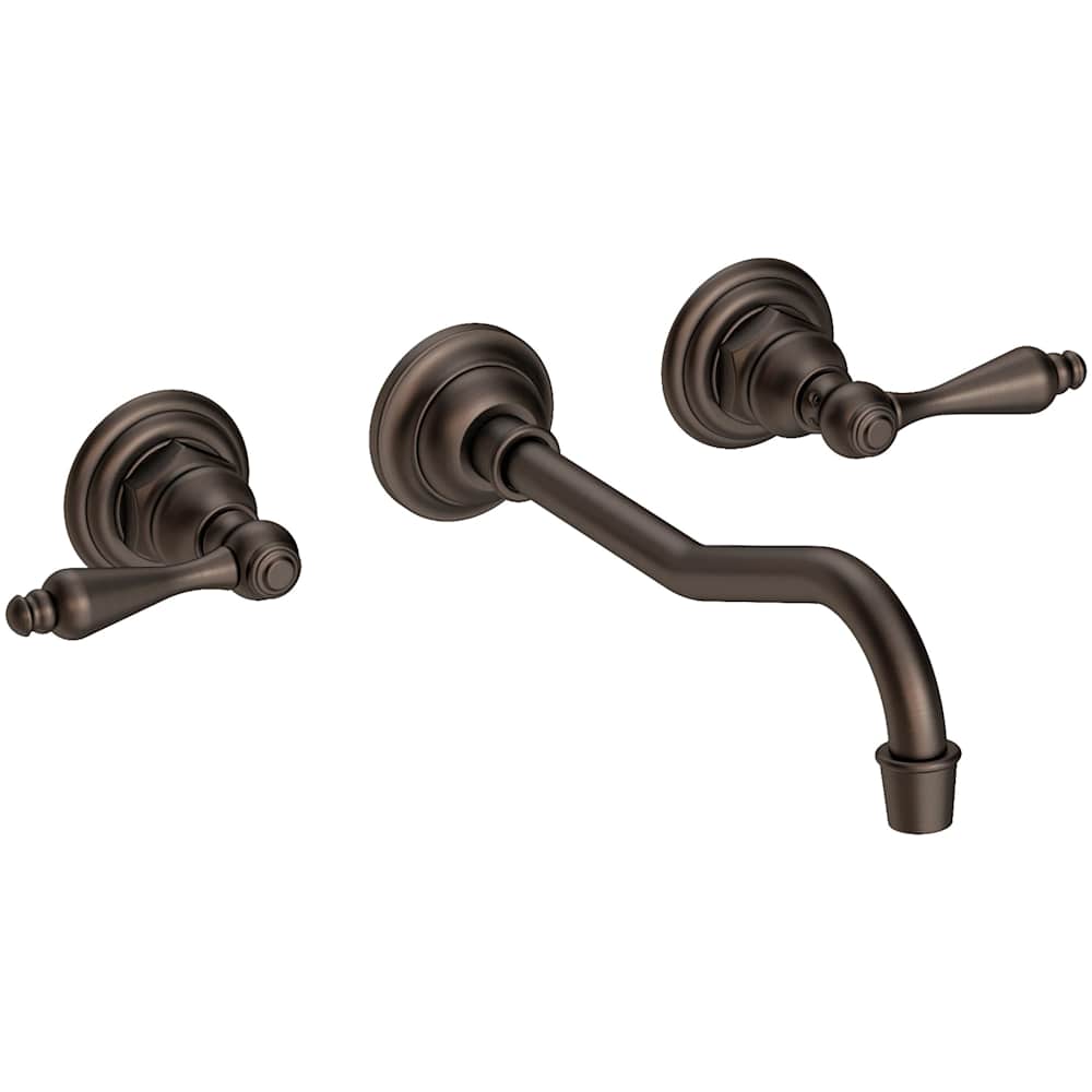 Chesterfield 1.2 GPM Wall Mounted Widespread Bathroom Faucet