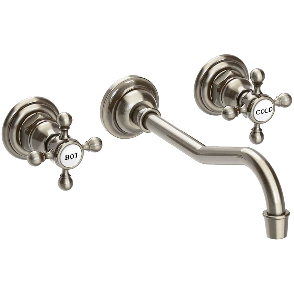 Chesterfield 1.2 GPM Wall Mounted Widespread Bathroom Faucet